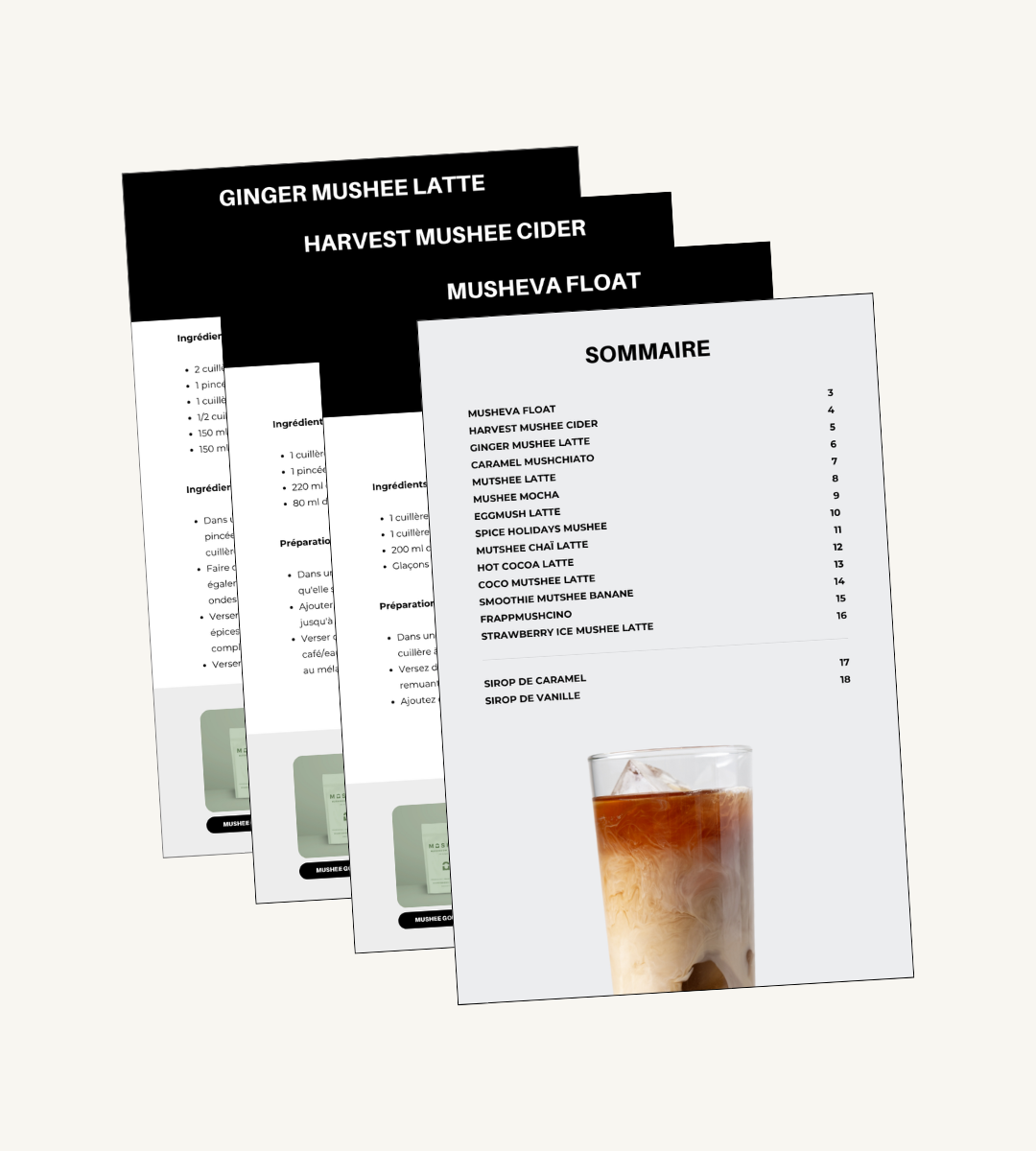 Livre de Recettes Mushee