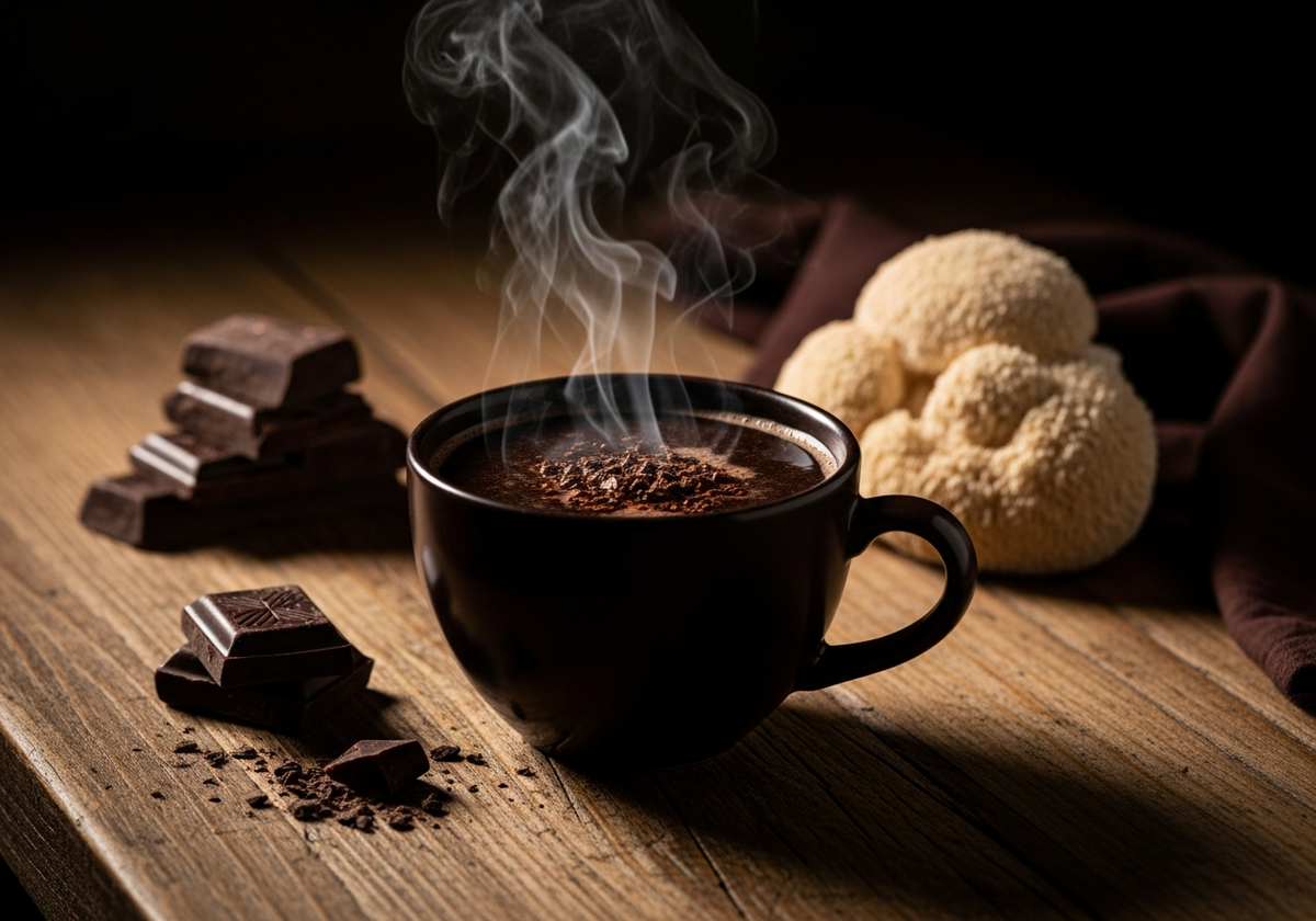 Chocolat aux champignons adaptogènes : bienfaits et pourquoi en boire chaque matin