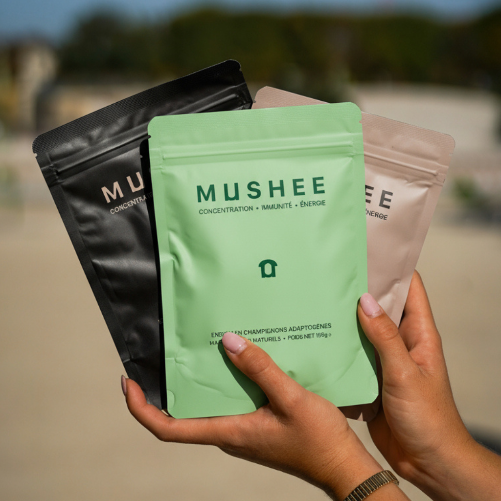 Pack Mix Adaptogène Mushee - Café, Cacao et Matcha aux champignons